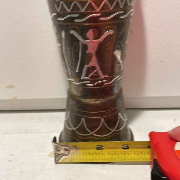 1940’s Rare Egyptian Silver Overlay Copper Vase 🏺 - Picture 8 of 10